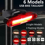 6 Modes Led Bicycle Cycling Tail Light Usb Rechargeable Bike Rear Warning. Fixed Price $9.45.