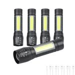 Hilngav 5 Pack Mini Small Pocket Led Flashlight Usb-c Rechargeable Style 3. Fixed Price $22.85.
