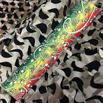 New Km Paintball Padded Tying - Bandana Rasta. Fixed Price $24.95.