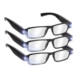 Duanmei Reading Glasses With Bright Led Readers Lights Black. Fixed Price $24.08.