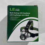 Lighting Ever Multi Setting Led Headlamp Headlight With 3 Brightness Levels. Fixed Price $12.00.