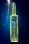 Antique Manganese Glass Bottle Pan Yan Sauce Glows Under Uv Light!. Fixed Price $19.99.
