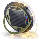 Solar Camping String Lights, 5400MAH/ 49.2FT/ 11 Modes Rechargeable. Fixed Price $51.99.