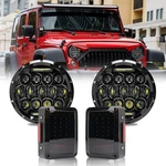 Jhlion Led And Taillight Combo 2000% Ultra Bright Black Headlights +. Fixed Price $154.33.
