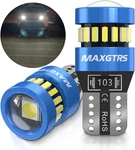 Maxgtrs 194 Led Light Bulb 6000K Wihte 168 2825 W5W T10 Wedge 18-SMD 3014 Chipse. Fixed Price $14.95.