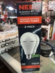 Nebo Blackout Backup Emergency Led Bulb + 1 Power Cap 60 Watt (pack Of 2). Fixed Price $33.99.