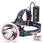 Super Bright Rechargeable Led HEADLAMP,IPX4 Water Resistant F382-WHITE Light. Fixed Price $85.84.