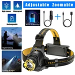 9900000LM Rechargeable Zoom Led Headlight Powerful Tactical Headlamp Flashlight. Fixed Price $20.78.