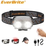 Everbrite 2-IN-1 Rechargeable Headlamps Led Adjustable W/motion Sensor. Fixed Price $22.99.