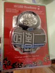 Kingsbridge Ultra Bright Headlamp 10 Led Adjustable Strap Light Setting 66302. Fixed Price $6.99.