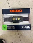 New Nebo NEB-HLP-0007 Einstein 1000 Led Headlamp Light Lumens. Fixed Price $42.95.