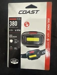 New Coast FL13 Headlamp 21597 Led 380 Lumens 4 Modes C.o.b. Hrs On Low. Fixed Price $12.00.