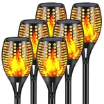 Solar Torch Lights Waterproof Flickering Flames 43 Led Pack Black AC96. Fixed Price $154.99.