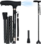 Kakiclay Folding Walking Cane With Led Light For Women & - Foldable, Adjusta. Fixed Price $34.70.