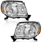 Weelmoto Headlights For 2005-2011 Toyota Tacoma Chrome Pair Headlamps Left+right. Fixed Price $79.88.