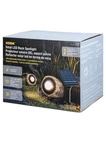 Koda Solar Led Rock Spotlight Set, 2-PACK 25LM Faux Stone Landscape Accent. Fixed Price $43.97.