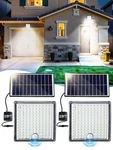 Shed Light,solor Outside With 23FT CABLE,5 Motion Modes,solar Flo.... Fixed Price $31.75.