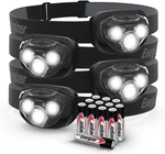 PRO-260 Led (4-PACK), IPX4 Water Resistant Headlamps, High-performance. Fixed Price $48.77.