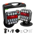 Agrieyes Usb-c Wireless Trailer Lights, Adjustable Magnetic Mini, White Amber. Fixed Price $119.90.