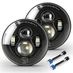2PCS 7 Inch Led Headlights Hi/lo Beam Round H6024. Fixed Price $74.00.