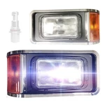 Headlight With Led Bulbs Lh & Rh (fit: 2000-2017 Mack CH613 Sfa Hood Truck). Fixed Price $319.00.