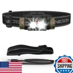 Nicron H25 Led Headlamp 1600LM, 180 Rotating, Rechargeable, Multi-mode. Fixed Price $77.51.