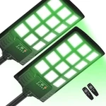 Hog For Night HUNTING,22000LM Powered Feeder Light(green) Solar Lights .... Fixed Price $93.32.