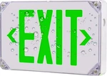 Ciata Green Exit Sign Corded Light Battery Operated Led Wet Location. Fixed Price $59.99.
