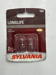 Pack Of 2 Sylvania 168 Longlife Bulbs Replacement. Fixed Price $17.99.