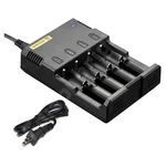 New Nitecore I4 V2 Intelligent For Nimh / Nicd Li-ion 5 Chargers Lot. Fixed Price $149.99.