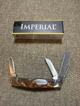 Schrade Imperial Celluloid Stockman Pocket Knife IMP15S Amber Swirl Handles. Fixed Price $12.74.