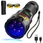 Darkbeam Uv Flashlight 365NM Black Light, 6XLED Quadcore Rechargeable Powerfu.... Fixed Price $90.04.