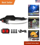 Led Headlamp 1000 Lumens 230 Wide Beam Usb Rechargeable Waterproof. Fixed Price $30.87.