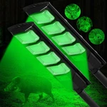 Hog Lights For Night Hunting, 12000LM Solar Green Pack, Black. Fixed Price $71.23.