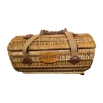 Picnic Time Verona Wine & Cheese Basket -lillet Wicker Tote Holder. Fixed Price $76.46.