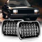 Pair For Chevrolet S10 Blazer 1982-1994 5X7'' 7X6 Led Headlights Hi-lo Beam Lamp. Fixed Price $62.99.