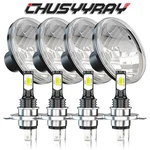 For Chevy Impala El Camino 5.75" 3/4" Headlights H4 High-low Sealed Beam. Fixed Price $89.99.