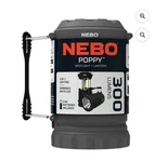 Nebo Poppy Flashlight 2 Pack 300 Lumens Gray Rechargeable Led Compact. Fixed Price $32.50.