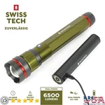6500 Lumen Flashlight Rechargeable Dual Power Usb Aa IP67 Waterproof. Fixed Price $94.24.