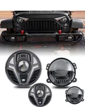 7-INCH Laser Circular Headlights And 4-INCH Angel Eye New Fog Combinati.... Fixed Price $369.09.