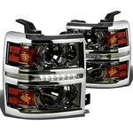 Dna Motoring Led Drl Strip Projector Headlights Compatible With 14-15 Chevy S.... Fixed Price $304.66.