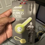 Led Runners' Clip-on Strobe Light. Fixed Price $12.00.