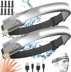 Victoper Rechargeable Headlamp Pack, 230 Wide Beam 5 Modes Motion Sensor. Fixed Price $5.99.