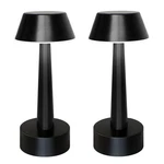Umexus 2 Pack 8.8'' Cordless Table Lamp Small, Black. Fixed Price $84.61.
