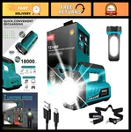 Sunrei Rechargeable Led 2000LM Flashlight, 8 Modes Portable Camping Lanter. Fixed Price $90.09.