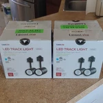 Lot Of Leonlite 8.5W Led Track Lighting Heads 4-PACK Black 4000K 120V H-type. Fixed Price $68.00.