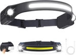 Alpswolf Led Headlamp Rechargeable, 2 Xpe And Cob 1 Pack, Black. Fixed Price $23.43.