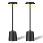 Aluminum Led Cordless Lamps Set Of 2, Portable Rechargeable 5000MAH Bat.... Fixed Price $41.66.