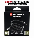 Swisstech Usb Cable 240W Fast Charging Magnetic Coil 3FT M240. Fixed Price $15.99.