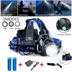 Most Powerful 9900000LM Led Tactical Headlamp Torch Rechargeable Headlight. Fixed Price $11.99.